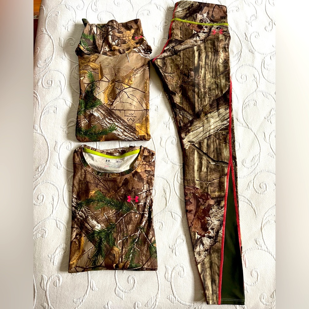 Under Armour | Coldgear Base Layers | Real Tree